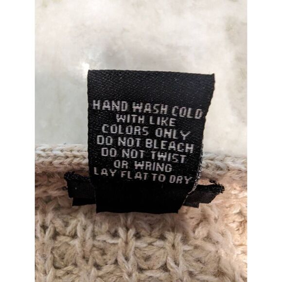 Rue21 Sweater Cardigan Women's Small Tan Knit Oversized Large Open Soft - Picture 8 of 8